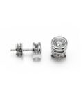 PENDIENTES DORMILONA CON DIAMANTE EN TALLA BRILLANTE