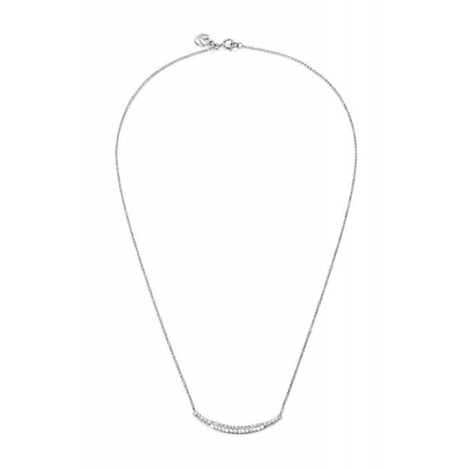 Collar Viceroy 7065C000-30 de mujer en plata con centro circonitas