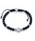 Pulsera Viceroy de mujer dew acero y hematites negros