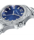 Reloj Viceroy 471018-35 de mujer en acero con esfera azul y bisel con circonitas