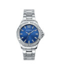 Reloj Viceroy 471018-35 de mujer en acero con esfera azul y bisel con circonitas