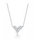 Collar Viceroy mujer de plata motivo espigas entrelazadas