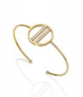 Brazalete Viceroy mujer de acero dorado con disco central
