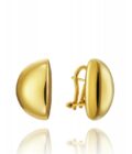 Pendientes Viceroy de mujer en plata chapada forma media luna