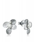 Pendientes Viceroy mujer de plata diseño hojas