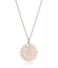Collar Viceroy mujer en acero rosado con colgante calado