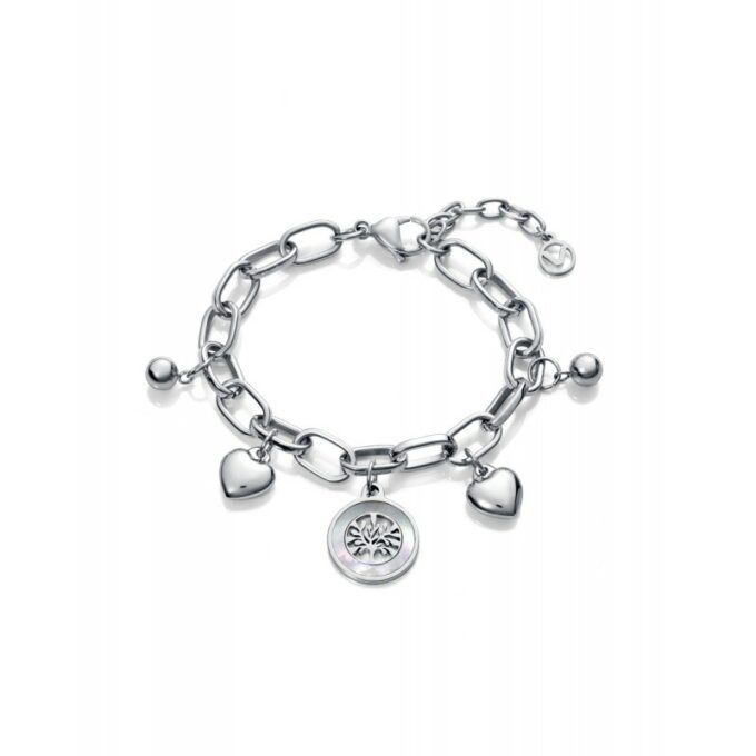 Pulsera Viceroy mujer de acero con charms variados y árbol de la vida