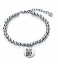 Pack pulseras Viceroy mujer de acero tipo brazalete y la otra de bolas