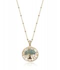 Collar Viceroy 1322C100-18 de mujer plata chapada oro con árbol de la vida