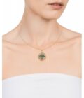Collar Viceroy 1322C100-18 de mujer plata chapada oro con árbol de la vida