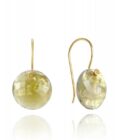 Pendientes Viceroy mujer en plata con piedra verde