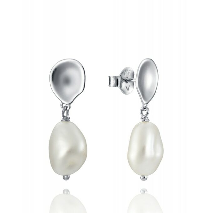 Pendientes Viceroy mujer en plata con perla