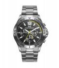 Reloj Mark Maddox HM0114-35 de hombre multifunción en acero IP gris con esfera negra