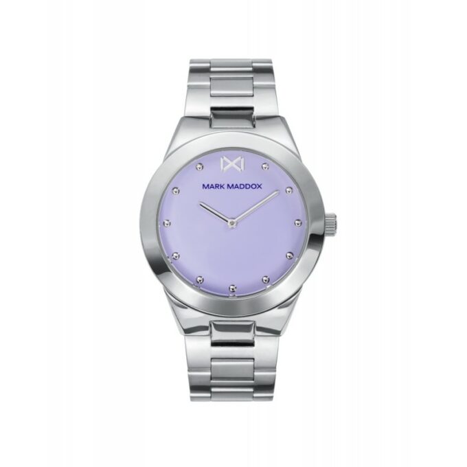 Reloj Mark Maddox MM0116-36 de mujer en acero con esfera de color morado