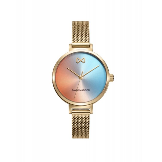 Reloj Mark Maddox MM7137-90 de mujer en acero IP dorado con esfera bicolor