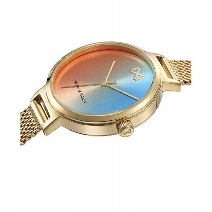 Reloj Mark Maddox MM7137-90 de mujer en acero IP dorado con esfera bicolor