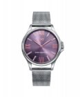 Reloj Mark Maddox MM7146-73 de mujer en acero con malla milanesa y esfera morada
