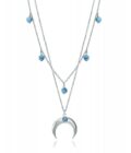 Collar doble Viceroy mujer de acero forma cuerno invertido