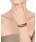 Pulsera Viceroy mujer de acero dorado con múltiples pulseras variadas
