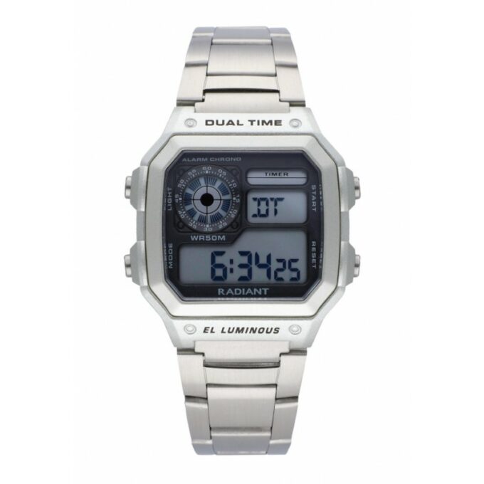 RELOJ DE HOMBRE RADIANT ZURI DIGITAL CON CORREA DE ACERO