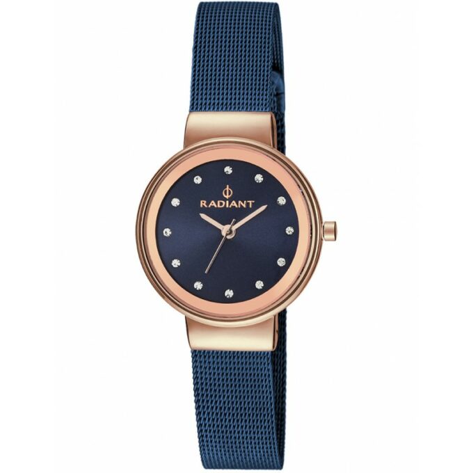 RELOJ DE MUJER RADIANT NORTHWAY MALLA MILANESA AZUL