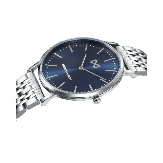 Reloj Mark Maddox HM7122-97 de hombre en acero y esfera azul