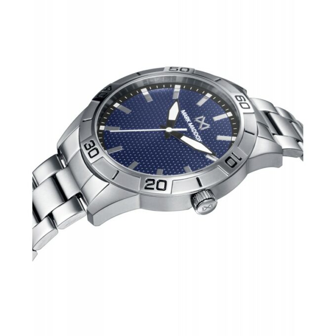 Reloj Mark Maddox HM7148-37 de hombre en acero con esfera azul