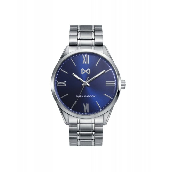 Reloj Marx Maddox HM0116-33 en acero con esfera azul