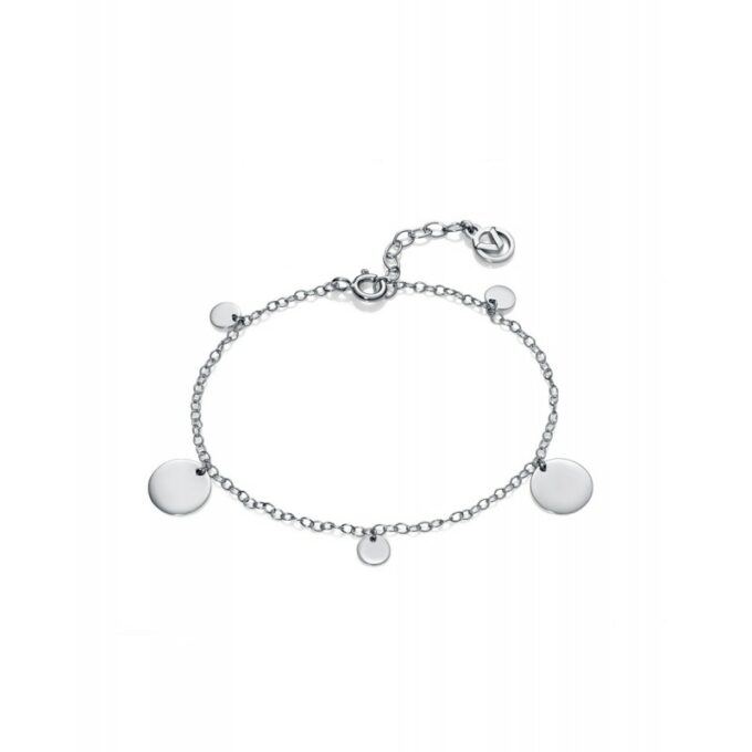 Pulsera Viceroy mujer en plata con colgantes de discos