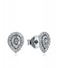Pendientes Viceroy mujer en plata con forma de flor
