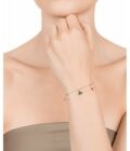 Pulsera Viceroy mujer de acero dorado con charms motivos de la suerte