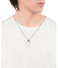 Collar Viceroy hombre de acero con colgante forma colmillo