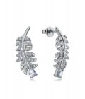 Pendientes Viceroy 4122E000-38 de mujer en plata motivo plumas con circonitas