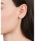 Pendientes Viceroy mujer de plata con perla natural de 5 mm.