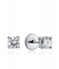 Pendientes Viceroy niña de plata con circonitas