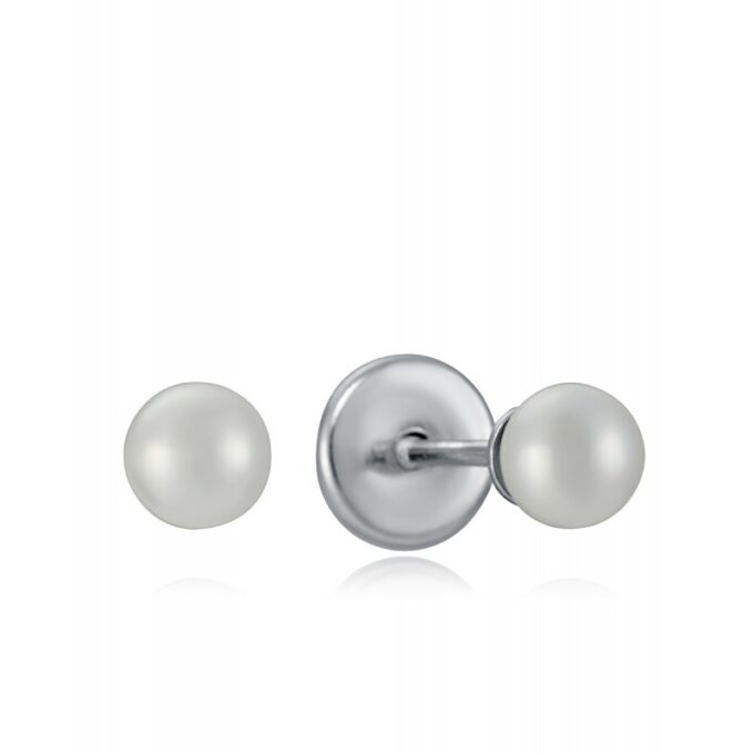 Pendientes Viceroy niña de plata con perlas cultivadas