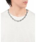 Collar Viceroy hombre de acero con cadena calabrote
