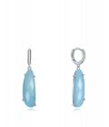 Pendientes Viceroy mujer de plata con piedra turquesa