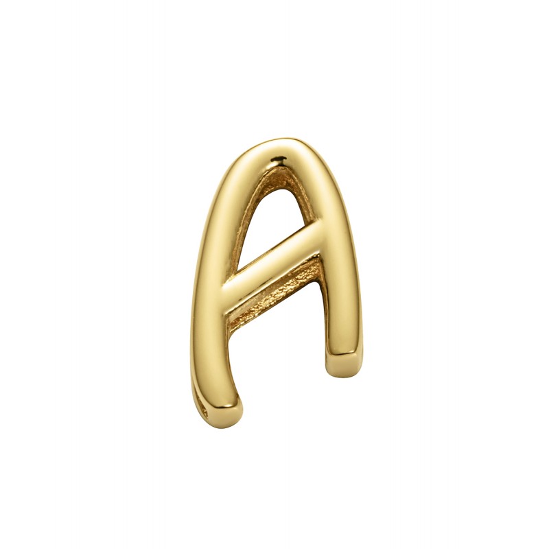 Motivo Viceroy 1659M01012A mujer de acero dorado letra A para pulsera personalizable