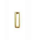 Motivo Viceroy 1359M01012I de mujer en acero dorado letra I para pulsera personalizable