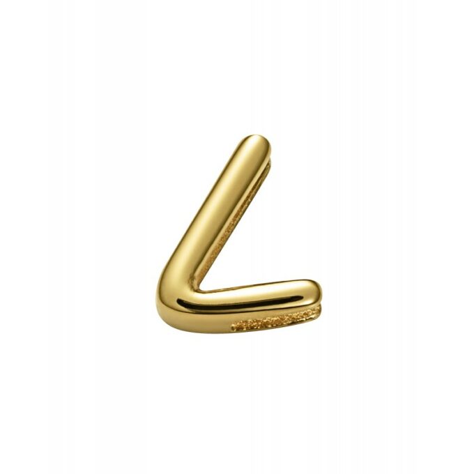 Motivo Viceroy 1359M01012L mujer de acero dorado letra L para pulsera personalizable