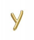 Motivo Viceroy 1359M01012Y de mujer en acero dorado letra Y para pulsera personalizable