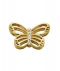 Motivo Viceroy mujer acero dorado forma mariposa para pulsera personalizable