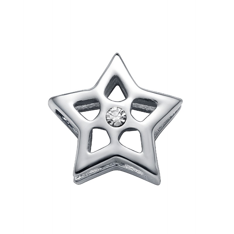 Motivo Viceroy 1358M01010E de mujer en acero forma de estrella para pulsera personalizable