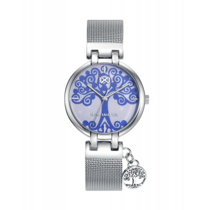 Reloj Mark Maddox MM0126-37 de mujer en acero con malla milanesa y esfera con árbol de la vida