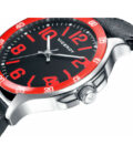 Pack Viceroy niño 401063-55 de reloj con correa piel negra y pulsera piel trenzada negra