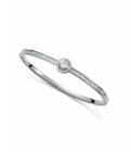 Brazalete Viceroy 1355P01010 de mujer de acero con parte superior circonitas