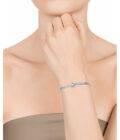 Brazalete Viceroy 1355P01010 de mujer de acero con parte superior circonitas