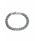 Pulsera Viceroy hombre de acero envejecido con eslabones cuadrados