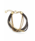 Pulsera Viceroy 75304P01011 mujer de acero dorado con múltiples pulseras